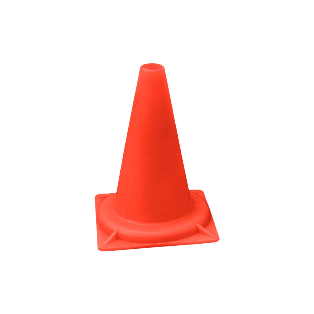 Конус дорожный 320 мм, без полос, без утяжелителя !!!